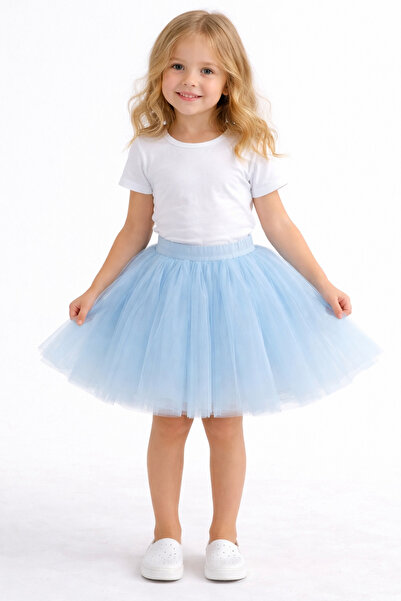 Fairystory Girl's Blue Tutu Skirt – Fluffy and Lightweight