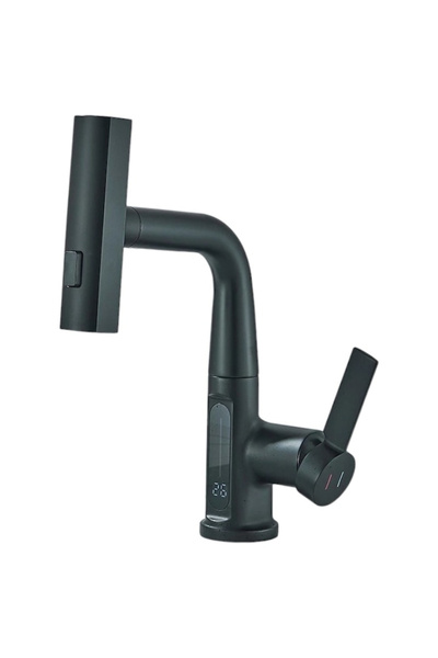 BisDesign ® Bathroom/Kitchen Sink Faucet Dynamic Water Temperature Sensor 3 F...