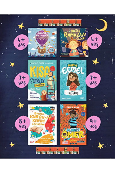 Gülce Kitap Mutlu Ramazan Çadırı, Ramazan Sürprizleri, Kısa Sureler Günlüğüm(...