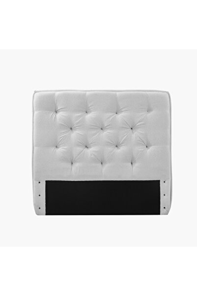 Home Box لوح رأس سرير أوريون تشيستر المنجد - رمادي، مقاس 120 × 200