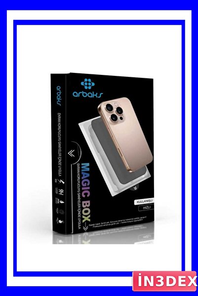 İN3DEX واقي شاشة مضاد للكهرباء الساكنة من الزجاج بصلابة 9H سهل التطبيق