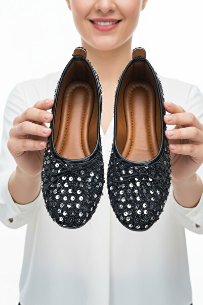 CEYDA SHOES Pantofi de damă, cu paiete, cu sclipici, cu detalii cu paiete, cu...