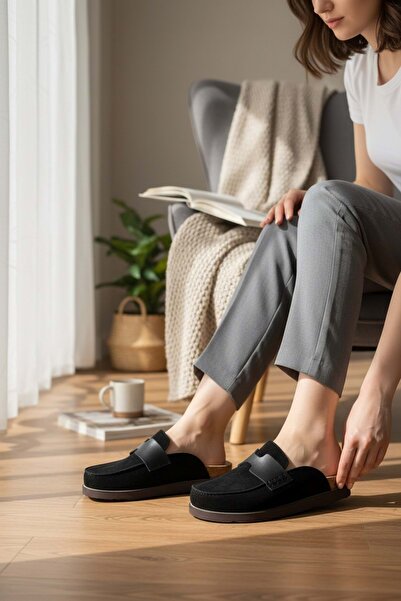 Konfores 2235 Inner and Outer Genuine Suede Leather Full Orthopedic Top Quali...