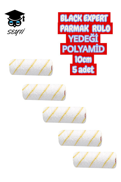 SEYFİKİRTASİYE BLACK EXPERT ROLĂ DE DEȘEURI POLIAMIDĂ 10cm 5 buc