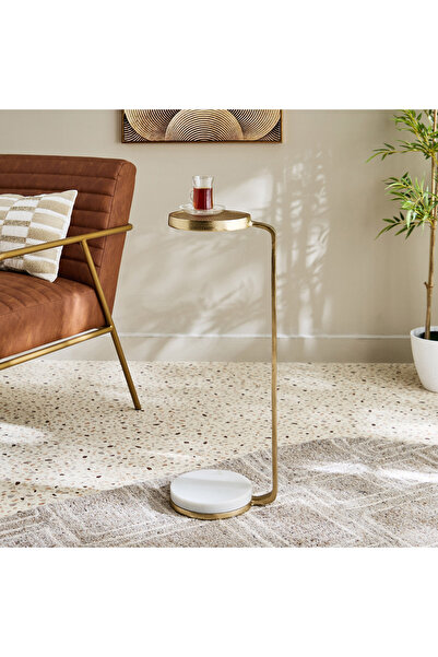 Generic طاولة كافون لوسيا المميزة بقاعدة من الرخام الأصلي