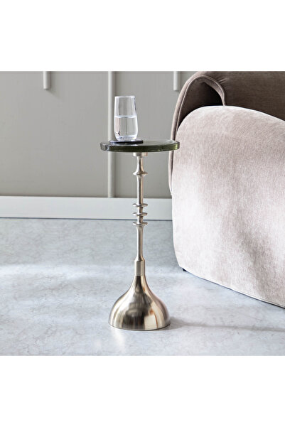 Generic طاولة جانبية من الزجاج من كافون إديث