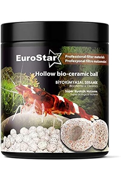 EuroStar Hollow Bio Balls Biolojik Filtre Malzemesi 1Lt 815gr