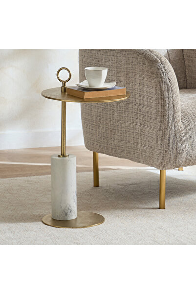 Generic طاولة بقاعدة رخامية من Vendra Isabela Geniune