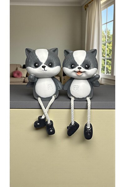 biblo home Ayakları Sallanan 2’li Sincap Biblo