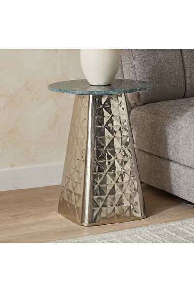 Generic طاولة جانبية من الرخام كافون دراسيل