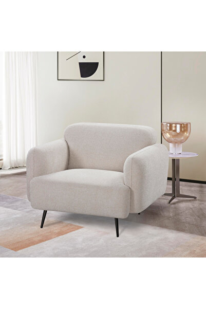 Home Box P-Adria Armchair Fabric Sofa - Beige