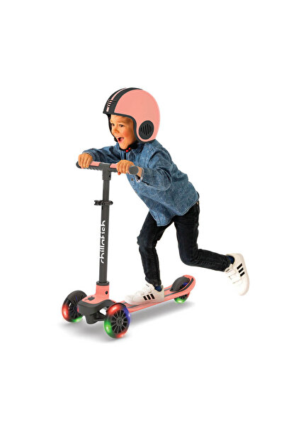 Chillafish Scotti Glow 3 Tekerlekli Işıklı Scooter - Flamingo (04)