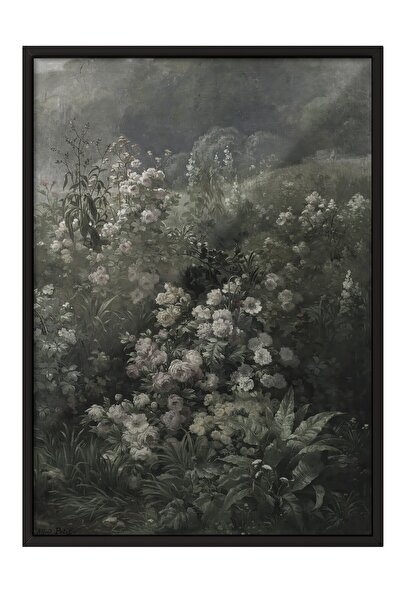 Postifull Vintage ζωγραφική, αφίσα με μαύρο πλαίσιο, vintage διακόσμηση τοίχου