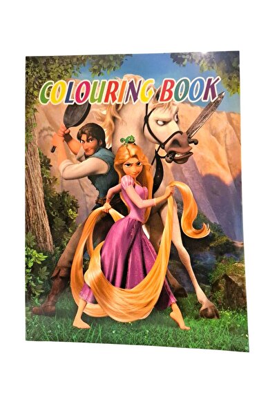 Disney Carte de colorat FROZEN cu printesele (Alba ca zapada, Cenusareasa, Ja...