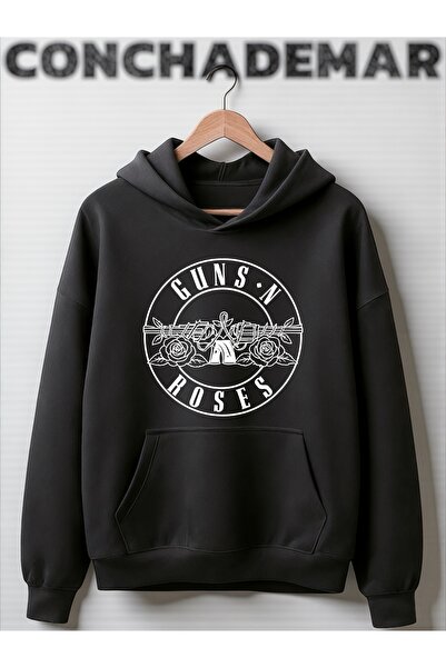 Vordevia Guns N Roses Printed Premium Oversized t Shirt