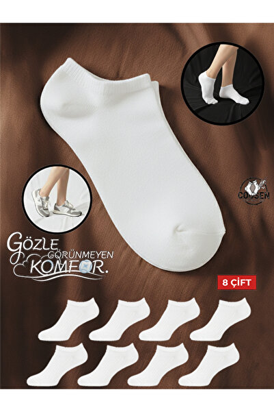 Cousen Șosete scurte invizibile, 8 perechi, unisex, pentru sport zilnic, din ...
