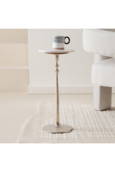 Generic طاولة جانبية من الرخام الأصلي من كافون روجر