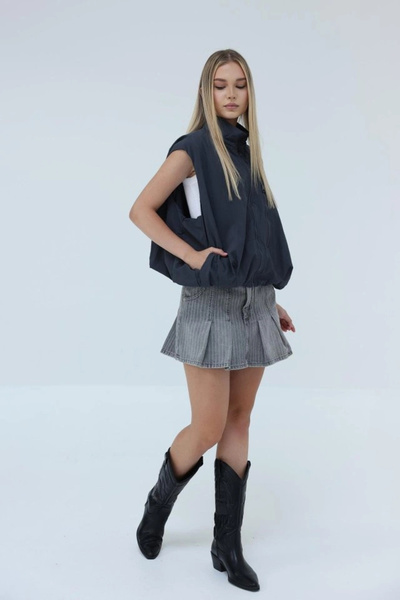 nedo7 Parachute Vest - Charcoal