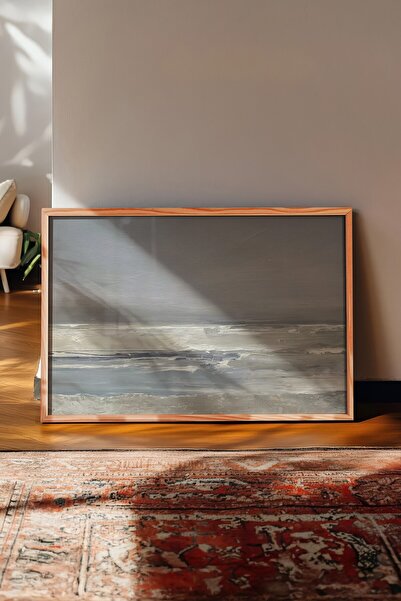 Postifull Vintage slika, poster u drvenom okviru, vintage zidni dekor