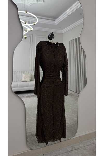 qmhafrst Midi lace dress