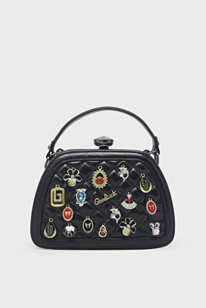 Guja حقيبة يد نسائية باللون الأسود BLG25YG314