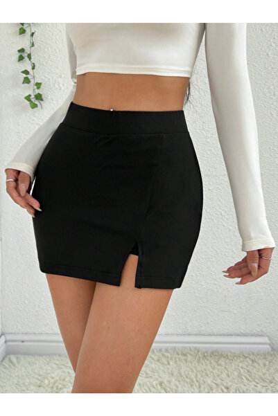 SLAW REZZ Slit Short Skirt