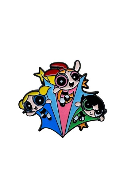 Powerpuff Girls Keychain Character Bubbles