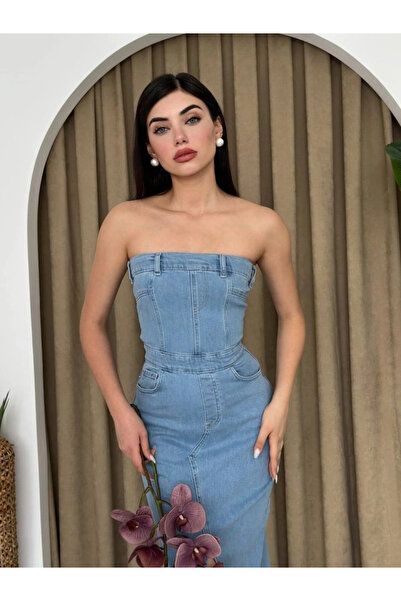 nedo7 Sonic Strapless Dress