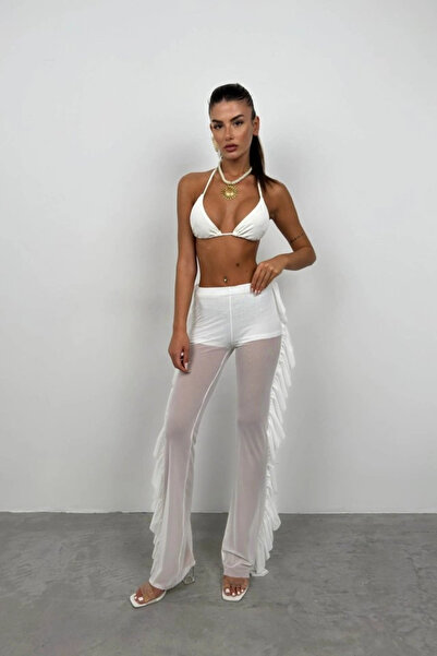 nedo7 Folded Transparent Trousers