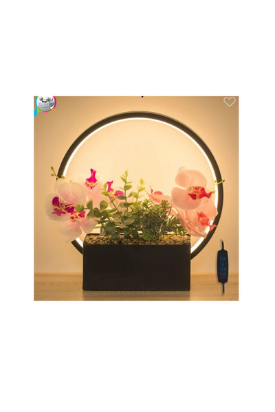 CFR Decorative Pot with Orchid Plants LED & USB 30x10x30cm