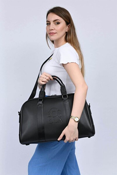 SOSELA Unisex Travel Bag Black Ssl-5103