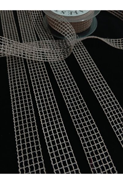 ULUPAMİR Light Powder Color Square Patterned Decorative Strip