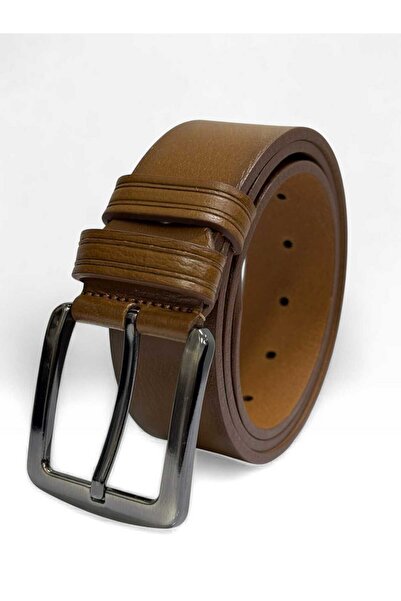 Mia Belt piele naturală curea Maro 4.5 cm Sport