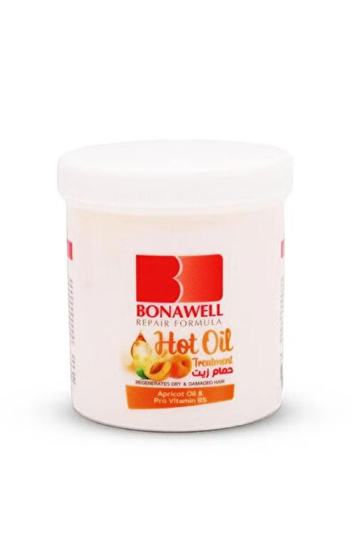 Bonawell بوناويل حمام زيت يعالج الشعر بزيت المشمش وبروفيتامين ب5 - 225 مل