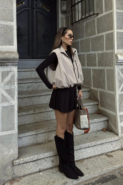 nedo7    Parachute Vest - Stone