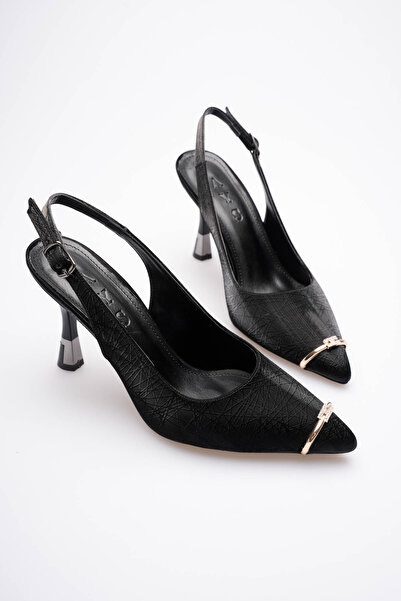 AYS SHOES Luxury Imported Textured Special Heeled Solitaire Ring Accessory Wo...