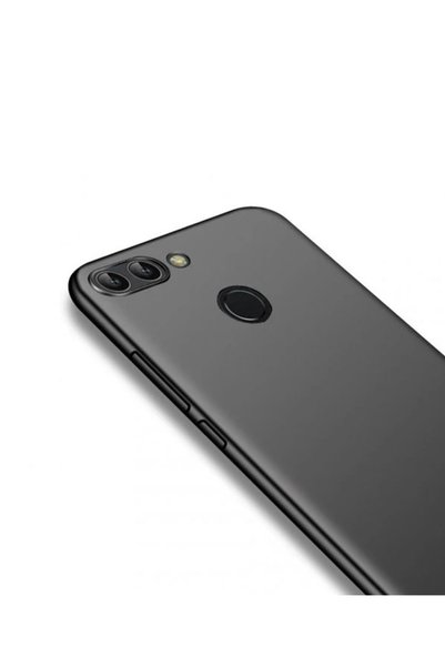 bewn حافظة هاتف مخملية باللون الأسود متوافقة مع هاتف Huawei P smart (2018)