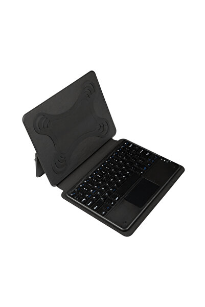 Fuchsia Savvy Keyboard Bluetooth Connected Tablet Case with Stand and Keyboar...