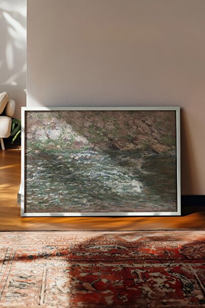 Postifull Tablou vintage, poster cu rama alba, decor de perete vintage