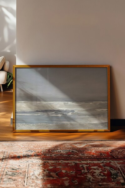 Postifull Tablou vintage, poster cu rama aurie, decor de perete vintage