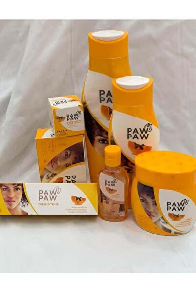 Paw Paw مجموعة تنقية الجسم بخلاصة البابايا وفيتامين E
