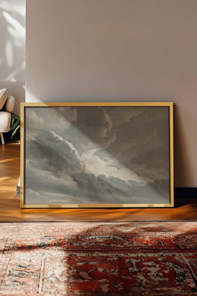 Postifull Vintage ζωγραφική, αφίσα με μπεζ κορνίζα, vintage διακόσμηση τοίχου