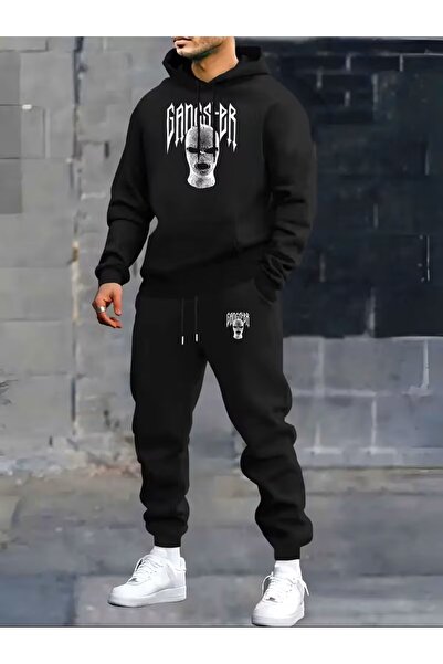 LAND MODA Set hanorac și pantaloni cu glugă pentru bărbați