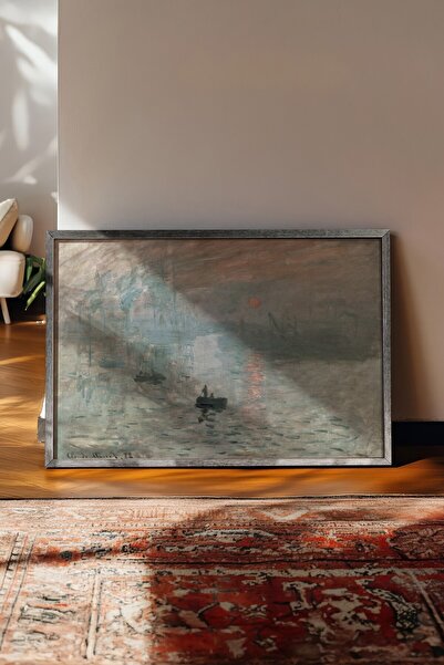 Postifull Vintage slika, poster u srebrnoj ramovani, vintage zidni dekor