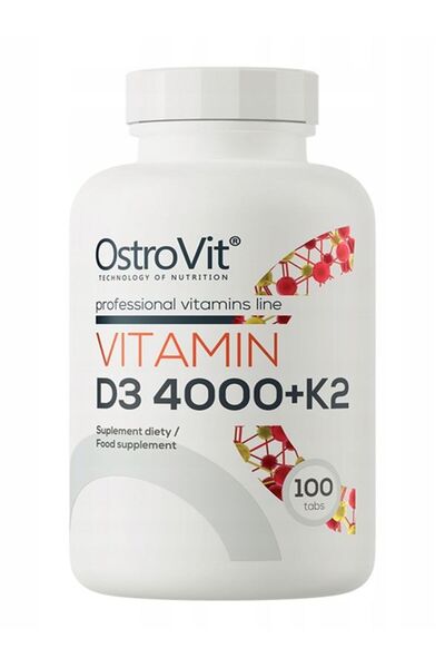 Ostrovit Vitamin D3+K-2 4000 IU 100 tablet