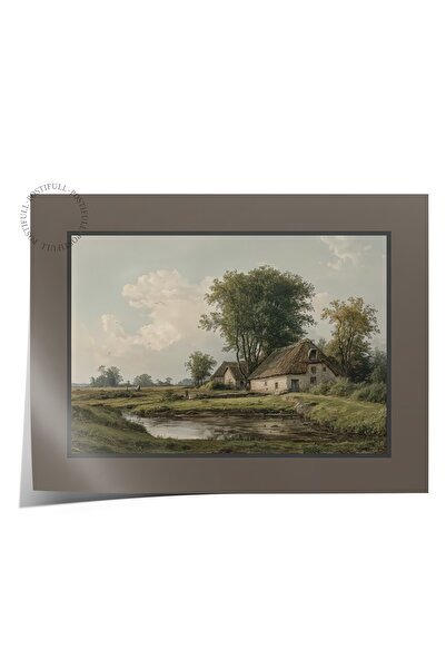 Postifull Vintage Painting, Unframed Poster, Vintage Wall Decor