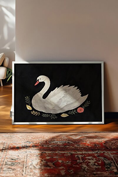 Postifull Vintage slika, poster u beloj ramovini, vintage zidni dekor