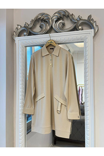 Invee İki İplik Tunik - Bej