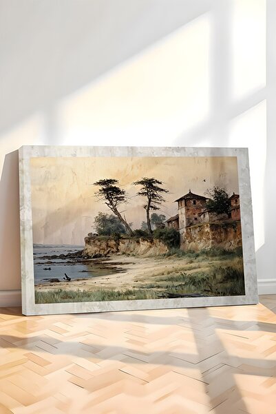 Postifull Tablou vintage, pictură pe pânză, decor de perete vintage