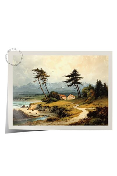 Postifull Vintage ζωγραφική, αφίσα χωρίς πλαίσιο, vintage διακόσμηση τοίχου